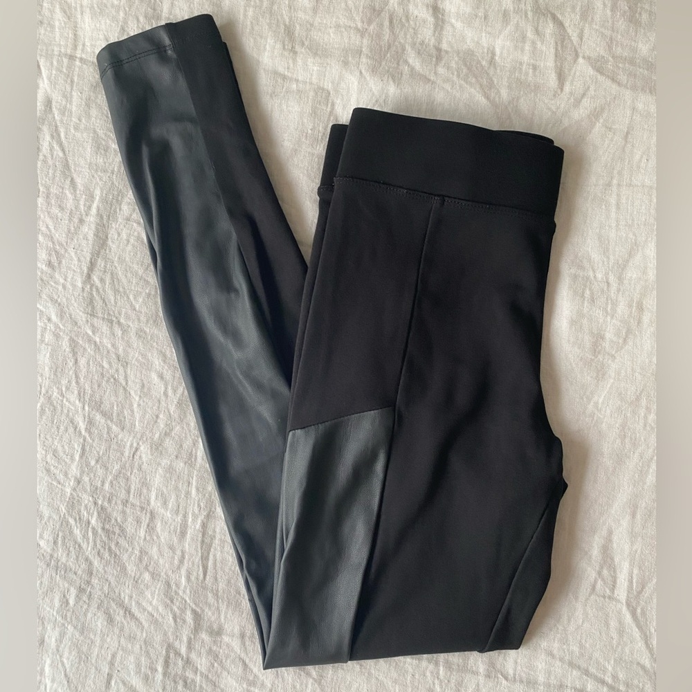 Faux-Leather Leggings
